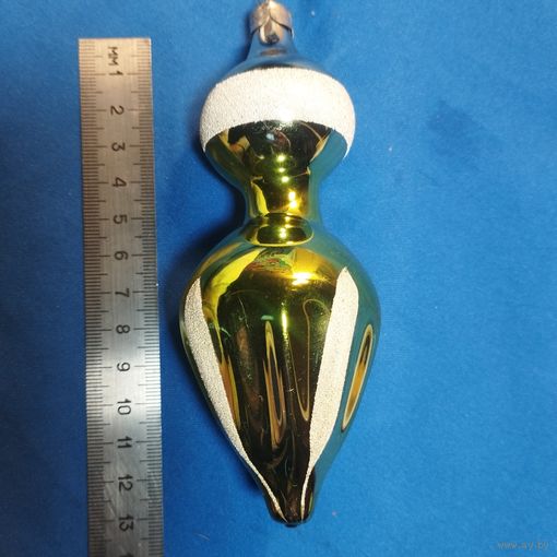 Елочная новогодняя игрушка СССР сложной формы