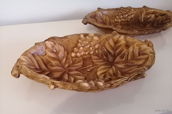 Фруктовницы, сухарницы СССР (?)Пластик. Цена за 2