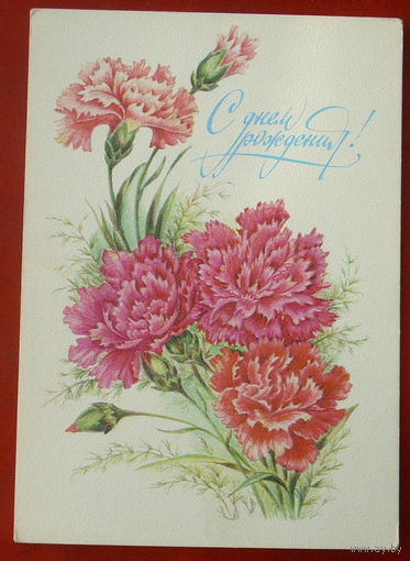 С днём рождения! Чистая. 1982 года. Бодрихина. *95.