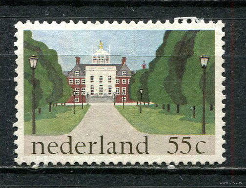 Нидерланды - 1981 - Королевский дворец Хёйс-тен-Бос - [Mi. 1185] - полная серия - 1 марка. Чистая без клея.  (Лот 12HY)-TG3P47
