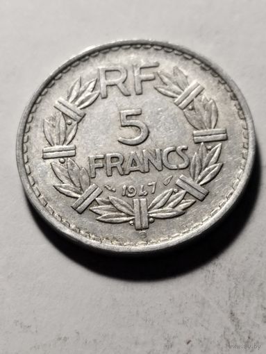 Франция 5 франков 1947