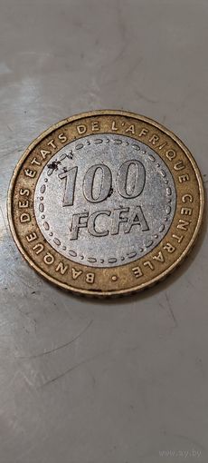 Центральная Африканское государство 100 франк 2019