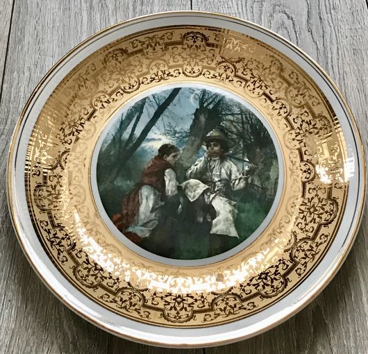 Тарелка декоративная