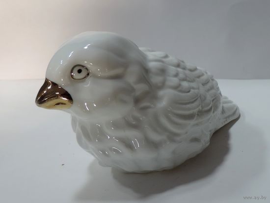 Статуэтка фарфоровая "Птица" 80-е годы Европа. Высота 6.5 см.