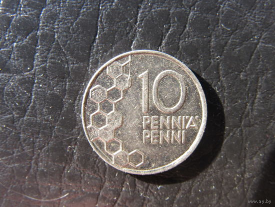 Финляндия. 10 пенни.1996. С 20 копеек. Распродажа коллекции. Смотрите другие лоты.