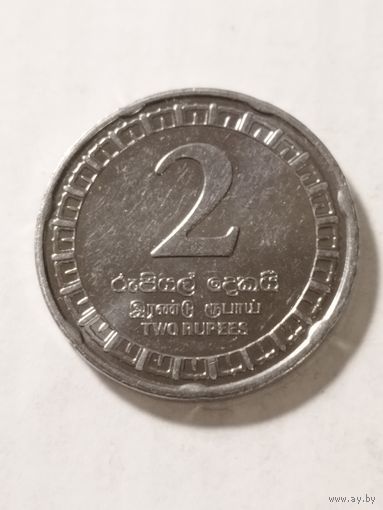 Шри Ланка 2 рупии 2017