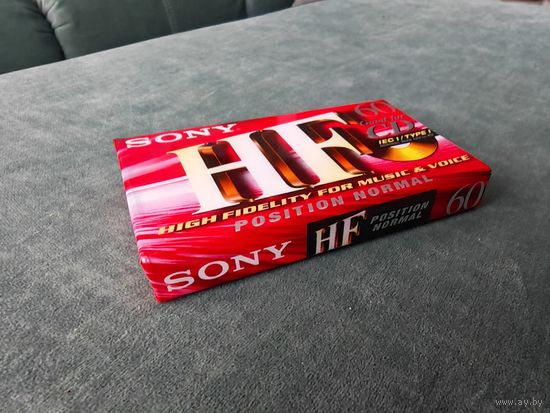 Запечатанная кассета Sony HF-60 (type I)