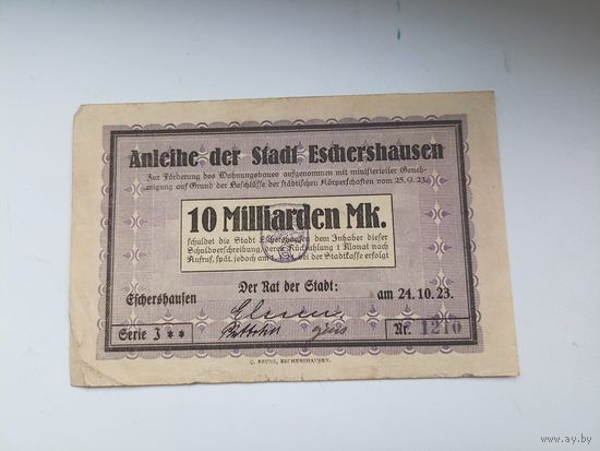 Германия 10 миллиардов марок (12)