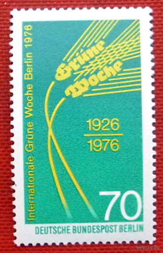 Германия. Западный Берлин. ( 1 марка ) 1976 года.