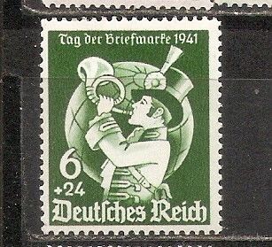 ФФ4 Третий рейх 1941 День почтовой марки