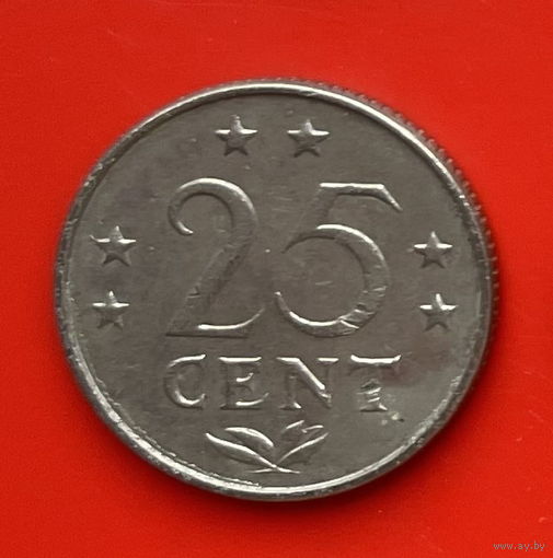 49-06 Нидерландские Антильские острова 25 центов 1977 г.