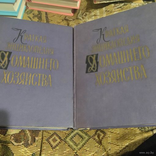 Краткая энциклопедия домашнего хозяйства том 1-2.