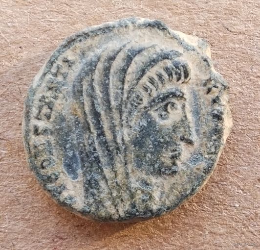 Римская империя до нач. V века, фоллис. Посмертная монета Константина I Великого (306-337 гг.) _28