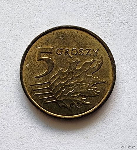 Польша 5 грошей, 2018