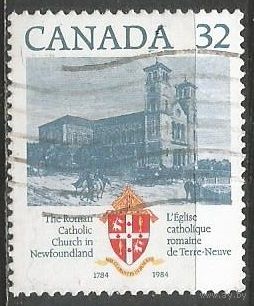 Канада. 200 лет Римско-католической церкви в Ньюфаундленде. 1984г. Mi#924.