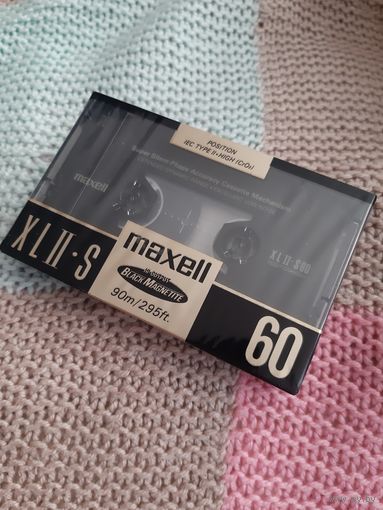 Кассета maxell XL II-S 60.