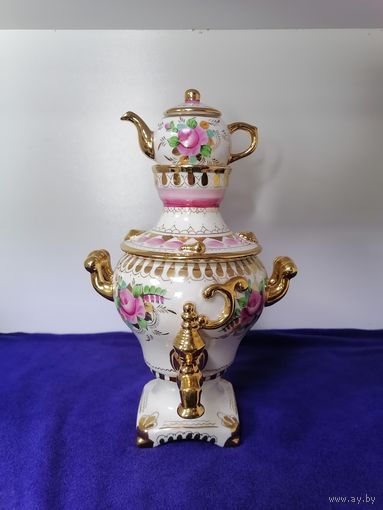 Самовар ГЖЕЛЬ фарфор