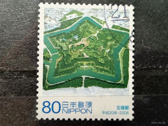 Япония, 2008. 60 лет самоуправления Хоккайдо. Крепость