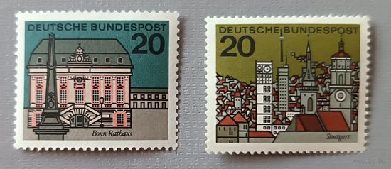 Города Германии. ГДР, 1965