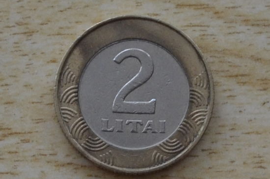 Литва 2 лита 1999