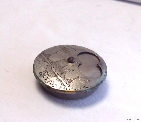 Пепельница карманная Латунь