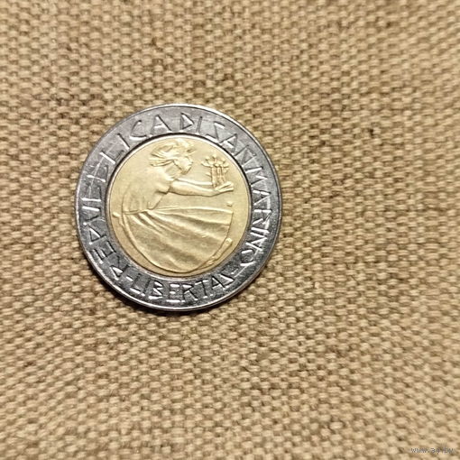 Сан-Марино 500 лир, 1985