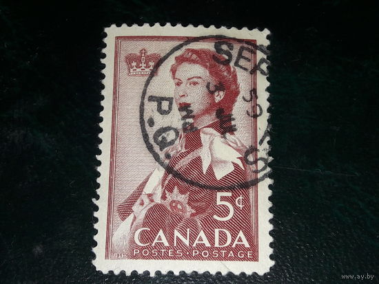 Канада 1959 Визит Королевы. Елизавета II