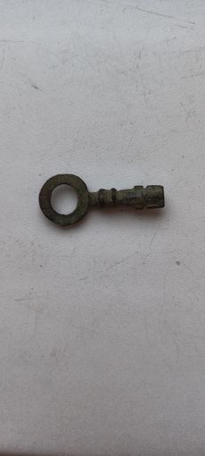 Ключь старинный бронза латунь