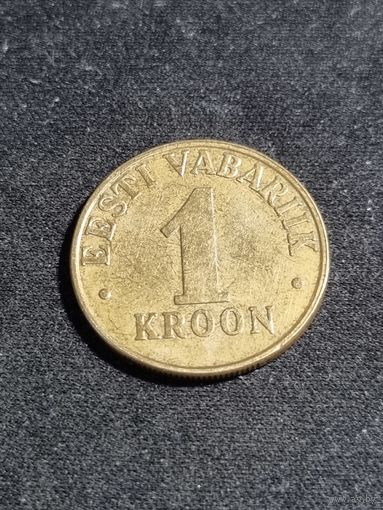 Эстония 1 крона 2001