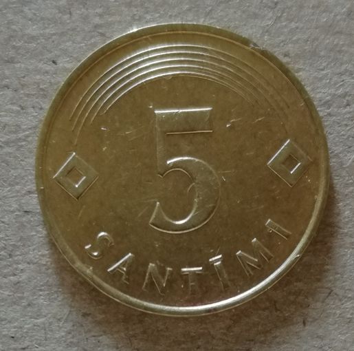 Латвия 5 сантим 1992 год, KM# 16