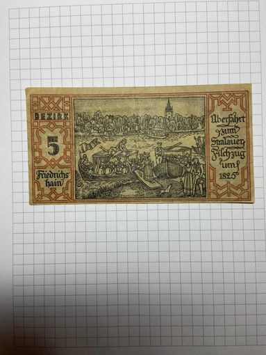 Нотгельд 50 пфеннигов 1921 год. Берлин.-1912