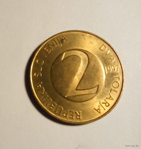 Словения 2 толара 1997 г