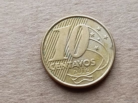 Бразилия 10 сентаво, 2012г. (D-107)