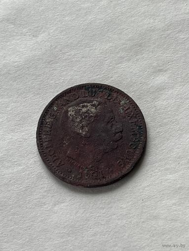 Люксембург 10 сантимов 1901