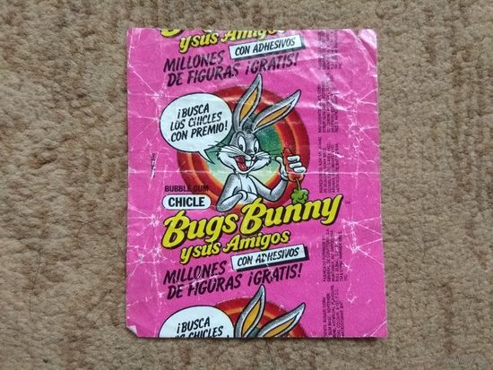 Обертка от жвачки "Bugs Bunny"