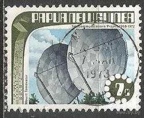 Папуа Новая-Гвинея. Телекоммуникации. 1973г. Mi#234.