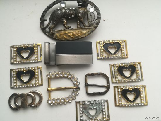 Сборный лот пряжек.