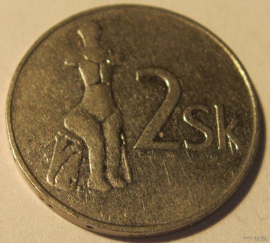 Словакия 2 кроны 1993