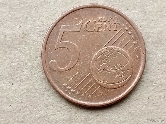 Германия 5 евроцентов, 2005 "F". (U-обм)