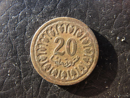 Тунис. 20 миллимов.1960. С 20 копеек. Распродажа коллекции. Смотрите другие лоты.