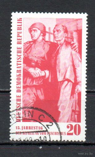 15 лет Победы ГДР 1960 год серия из 1 марки