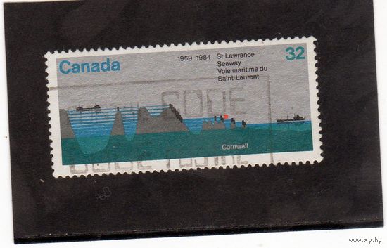 Канада.Ми-909. 25 лет морскому пути на о. Святого Лаврентия. 1984