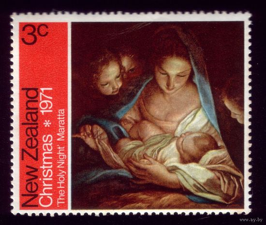 1 марка 1971 год Новая Зеландия 565