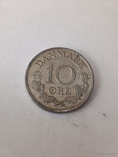 Дания 10 эре 1969