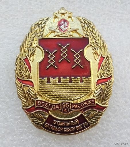Отдельный батальон связи ВНГ РФ 95 лет. Тяжёлый металл. Винт.