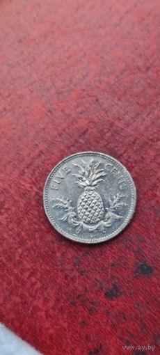 Багамы 5 цент 2005