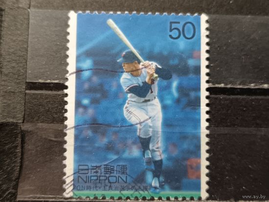 Япония, 2000. Бейсболист. Mi-1,9 евро гаш.