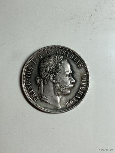 1 флорин 1881г