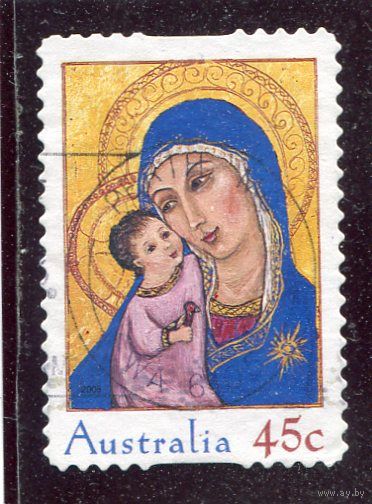 Австралия. Рождество 2005, самоклейка