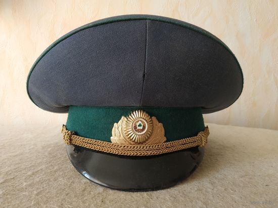 Фуражка офицерская повседневная таможенной службы РБ. Размер - 58.
